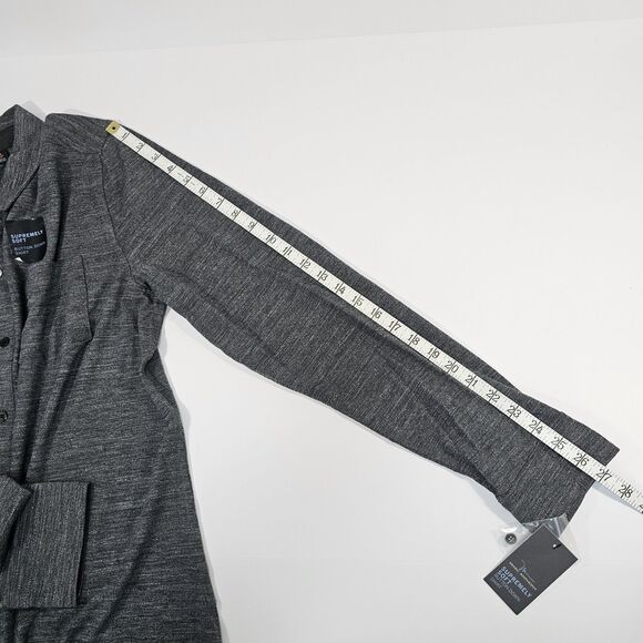 Marc Anthony Supremely Soft Slim Fit Gray Button Down Shirt Size Large NWT - Picture 8 of 8